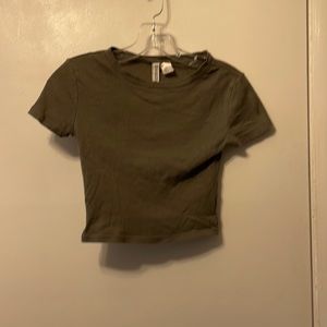 H&M Divided Crop Top